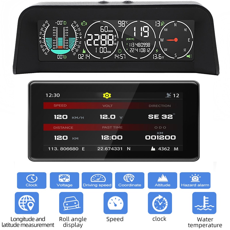 HUD  ÷ GPS ӵ     ġ ,  ڵ  ӵ ħ LCD ũ ÷